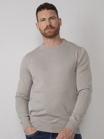 Petrol Industries Pullover in Grau: Vorderseite