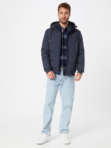 Ragwear Between-Season Jacket 'TURI' in Blue