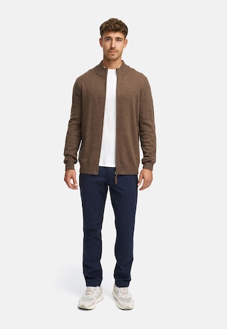 INDICODE JEANS Knit cardigan 'Margous' in Brown