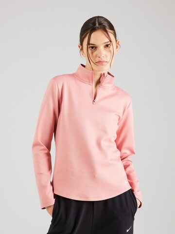 NIKE Funktionsbluse 'One' i pink: forside