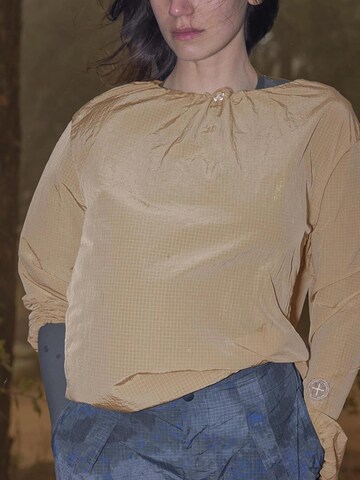Maglietta 'Lake District Drawstring Pullover T-shirt' di Jelenew in verde
