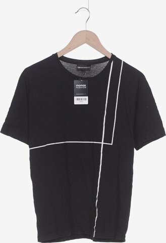 Emporio Armani T-Shirt M in Schwarz: predná strana