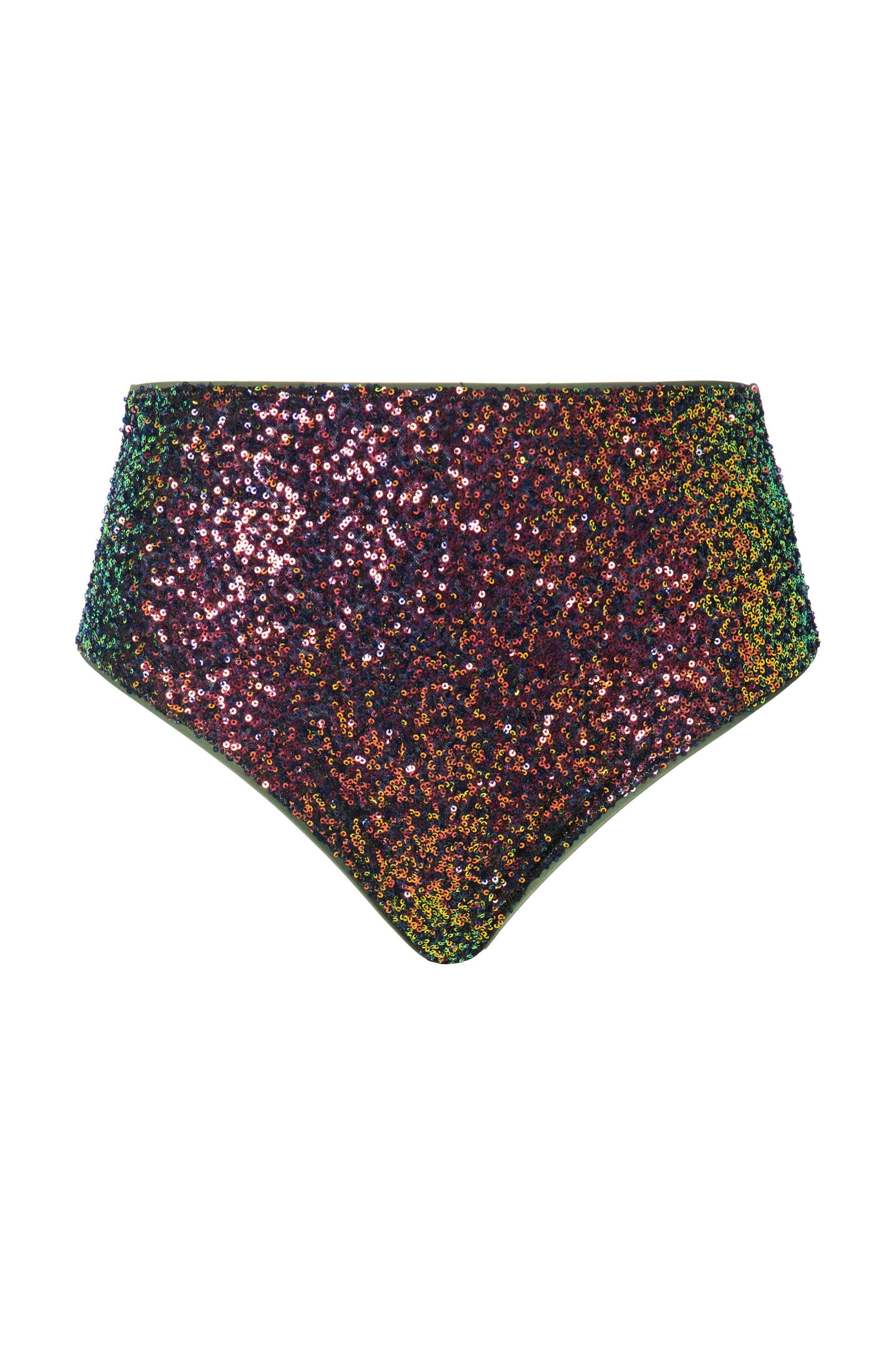 Studio Untold Bikinihose in Grün: Vorderseite