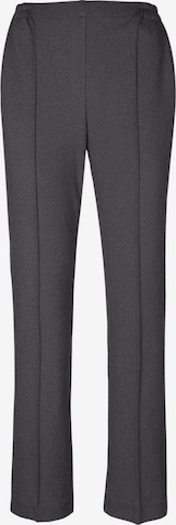 Coupe slim Pantalon 'Martha' Goldner en gris : devant