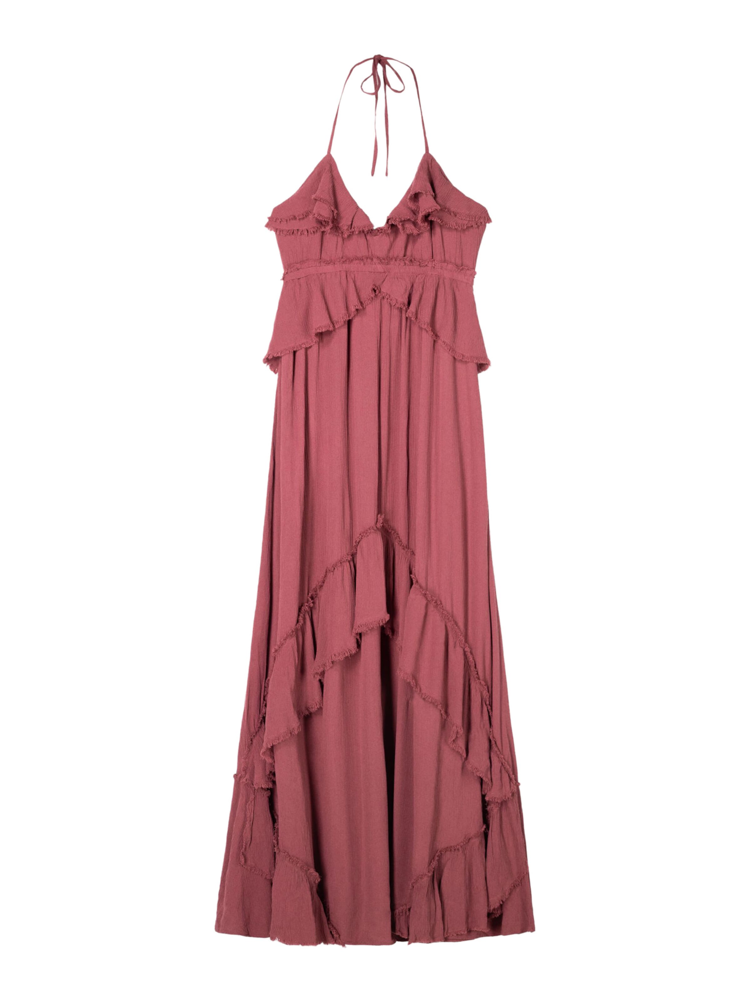 Abito estivo di Bershka in rosso: frontale