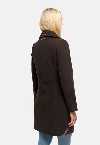 MARIKOO Between-seasons coat in Brown