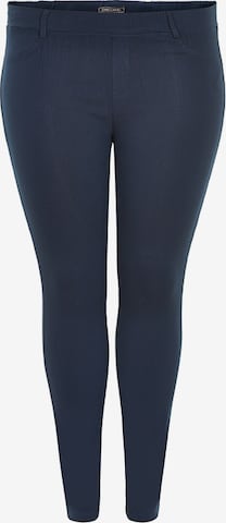 Skinny Leggings 'Copenhagen' SANDGAARD en bleu : devant