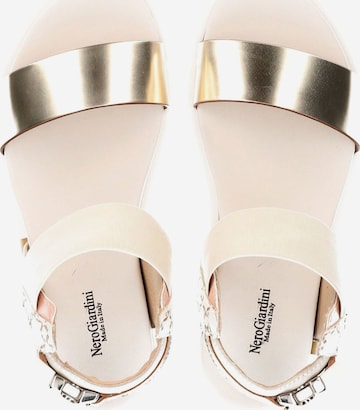 Nero Giardini Strap Sandals in Gold