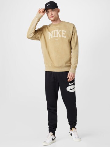 Nike SportswearSweater majica - bež boja