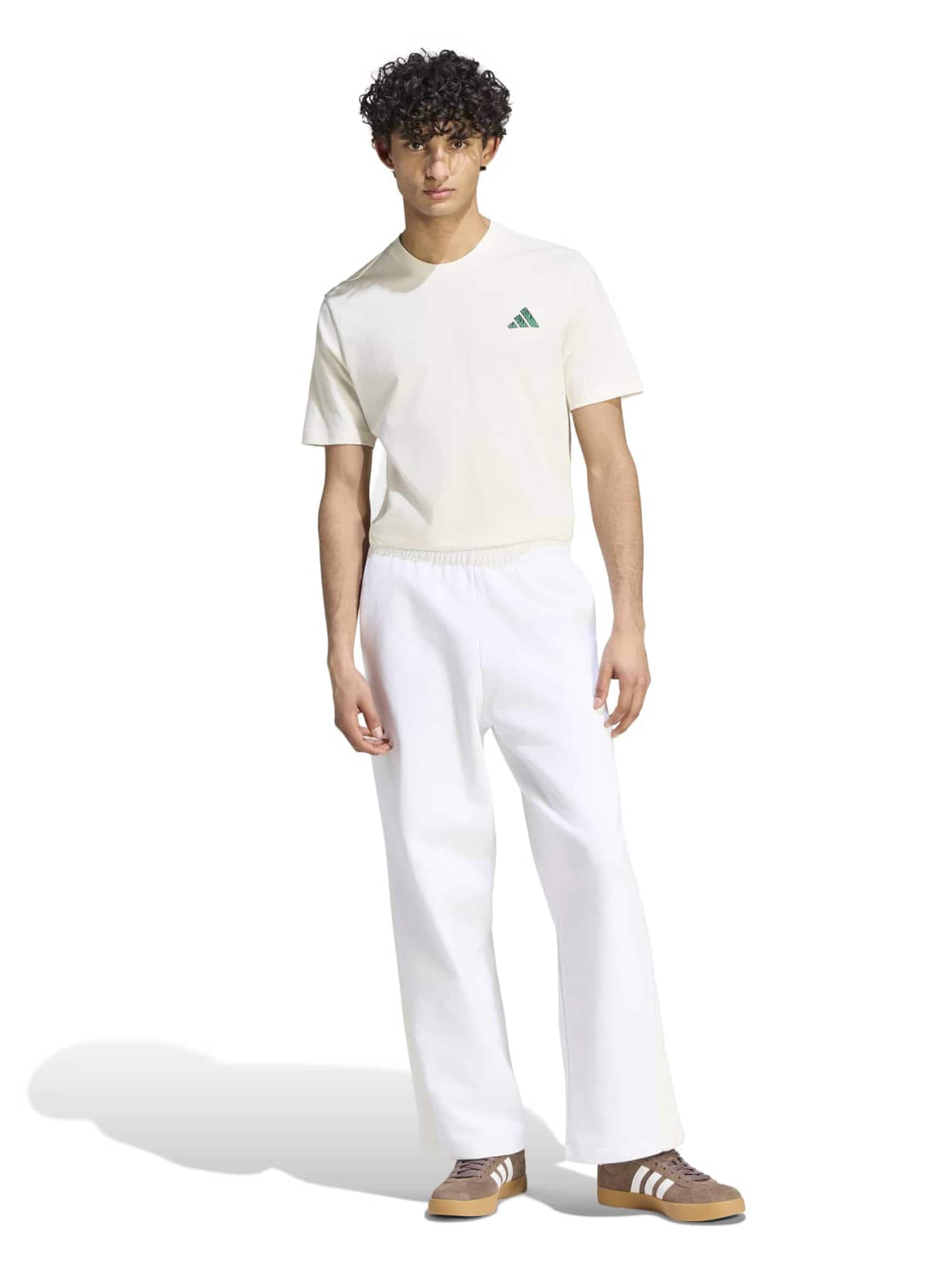 T-Shirt fonctionnel 'TST PST' ADIDAS SPORTSWEAR en blanc