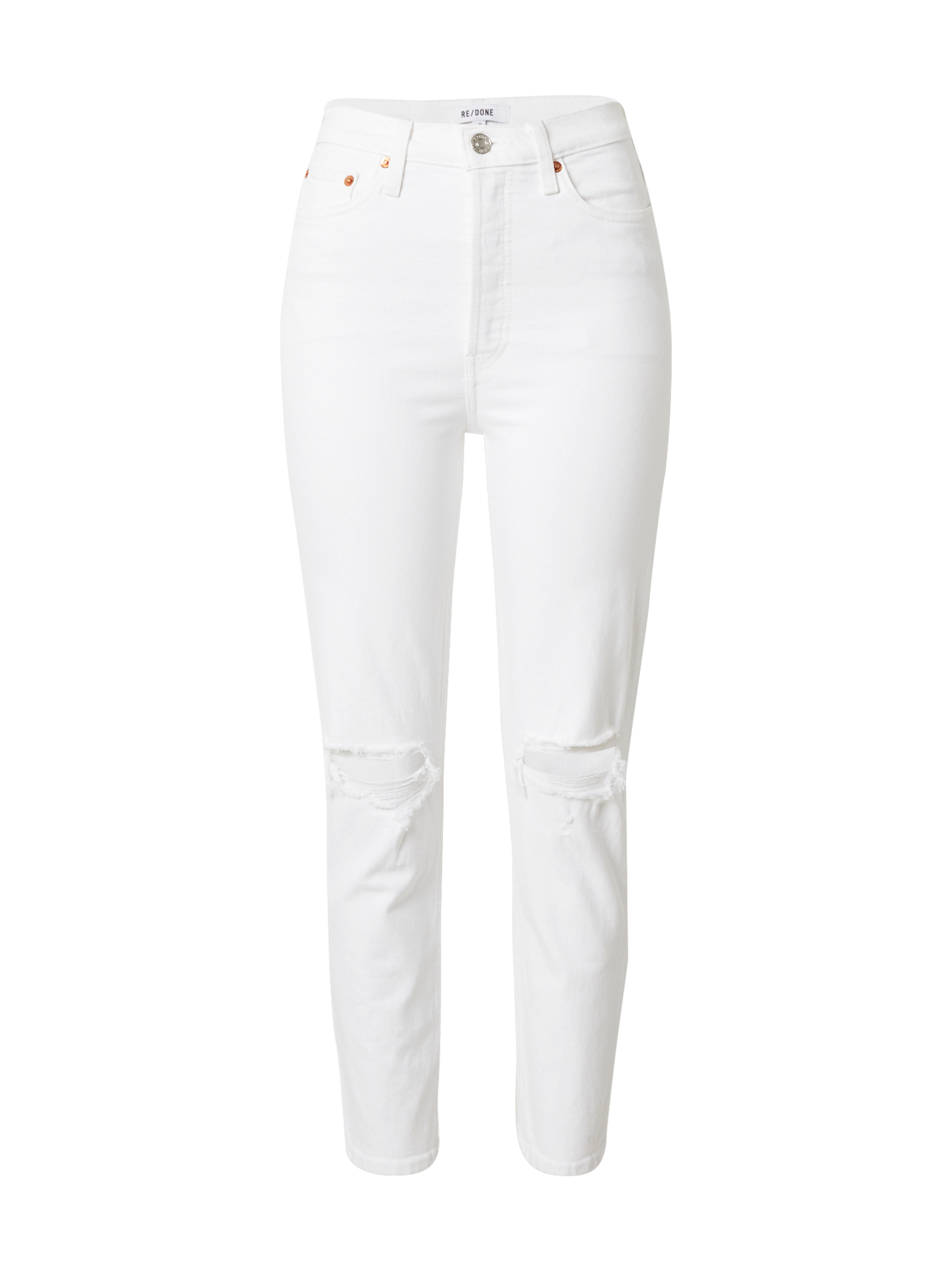 Odzież Premium RE/DONE Jeansy w kolorze Białym 
