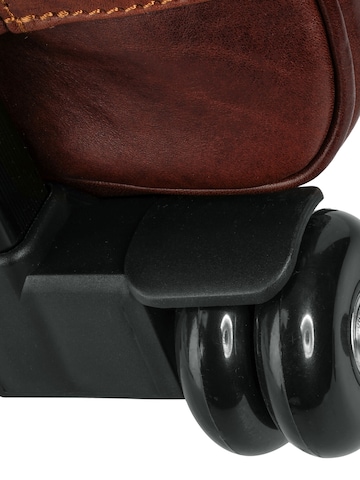 Valisette 'PERUGIA' piké en marron