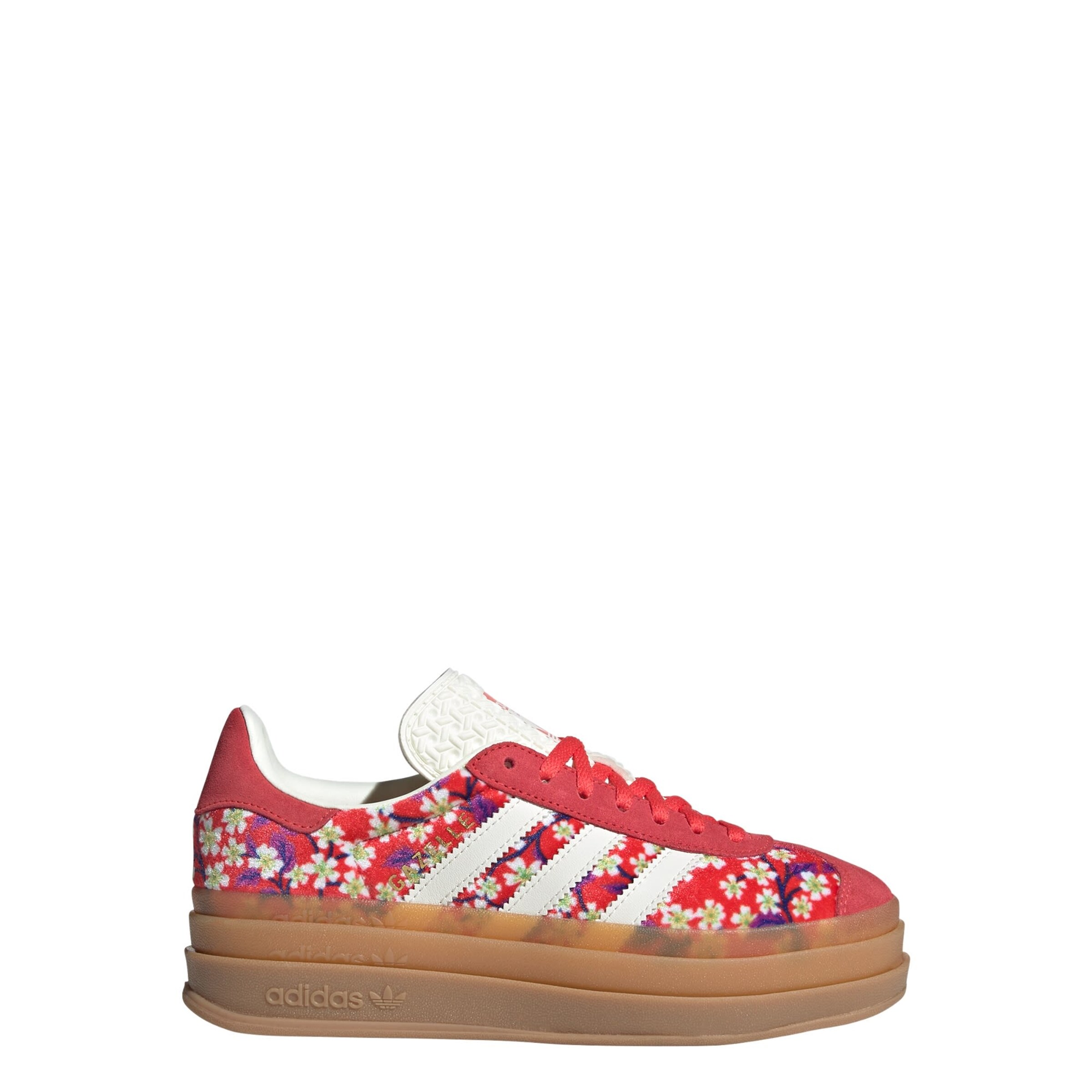 Baskets 'Gazelle Bold x Liberty London' ADIDAS ORIGINALS en rouge