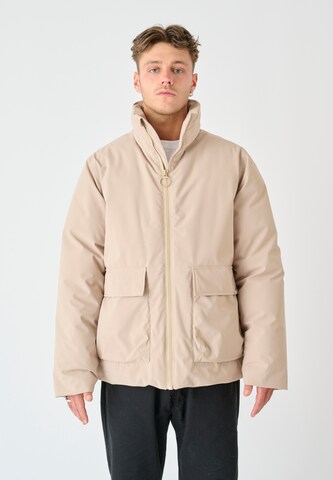 Cleptomanicx Jacke 'SWOD 2' in Beige: predná strana