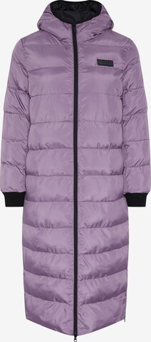Jette Sport Winter Coat in Purple: front
