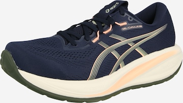 Chaussure de course 'GEL-CUMULUS 28' ASICS en bleu : devant