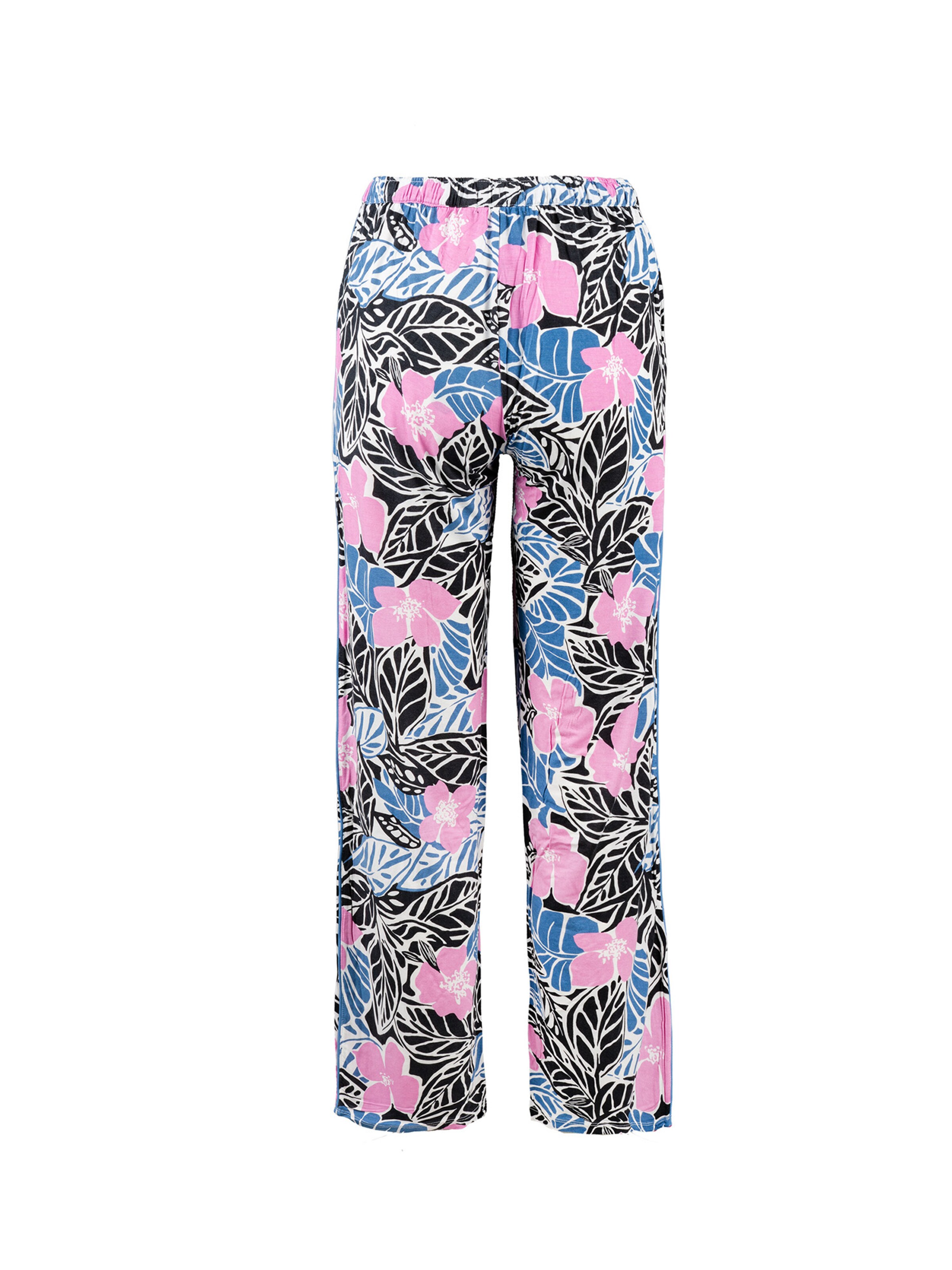 PJ Salvage Pyjamahose 'Bali Bound' in Blau