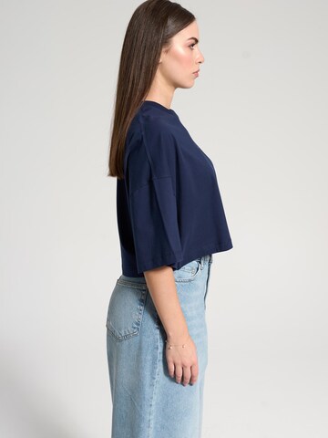 NOWIHT Shirt 'Philomena' in Blauw