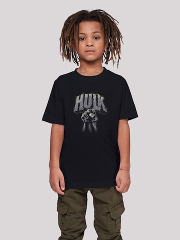 F4NT4STIC Shirt 'Marvel Hulk' in Black: front