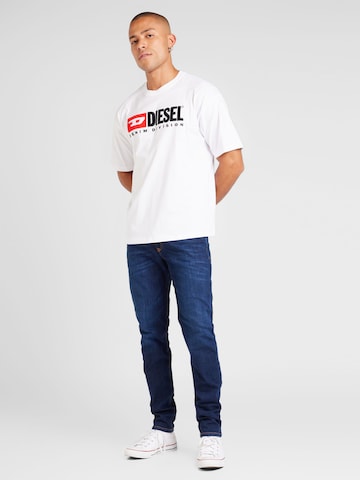 DIESEL Majica 'T-Boxt-Div' | bela barva