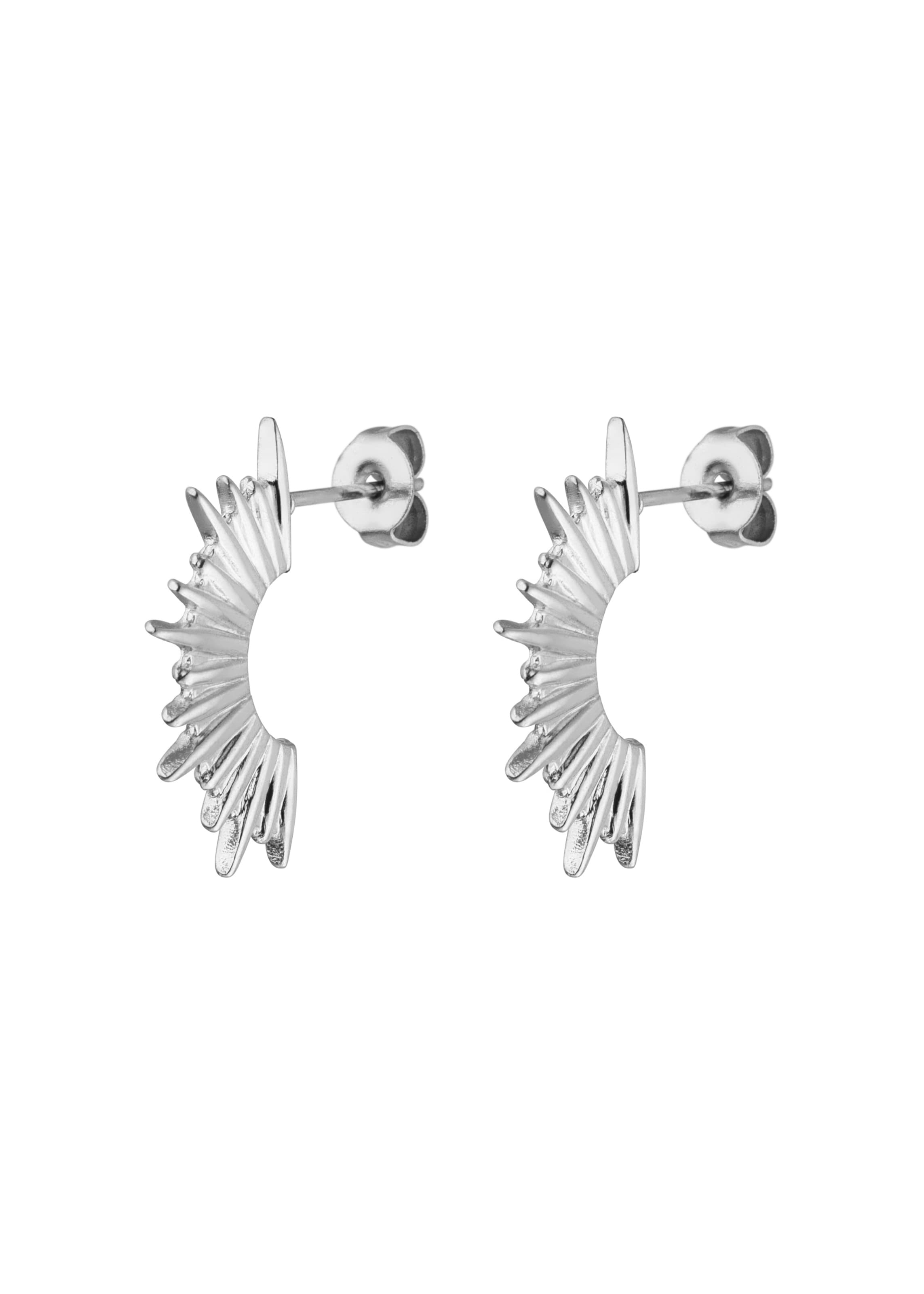 PURELEI Earrings 'Soleil' in Silver: front