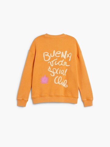 Desigual Tréning póló - narancs