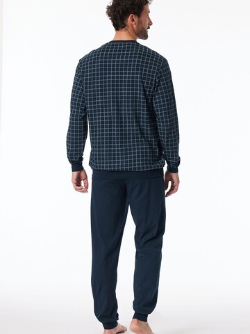 SCHIESSER - Pijama largo en azul