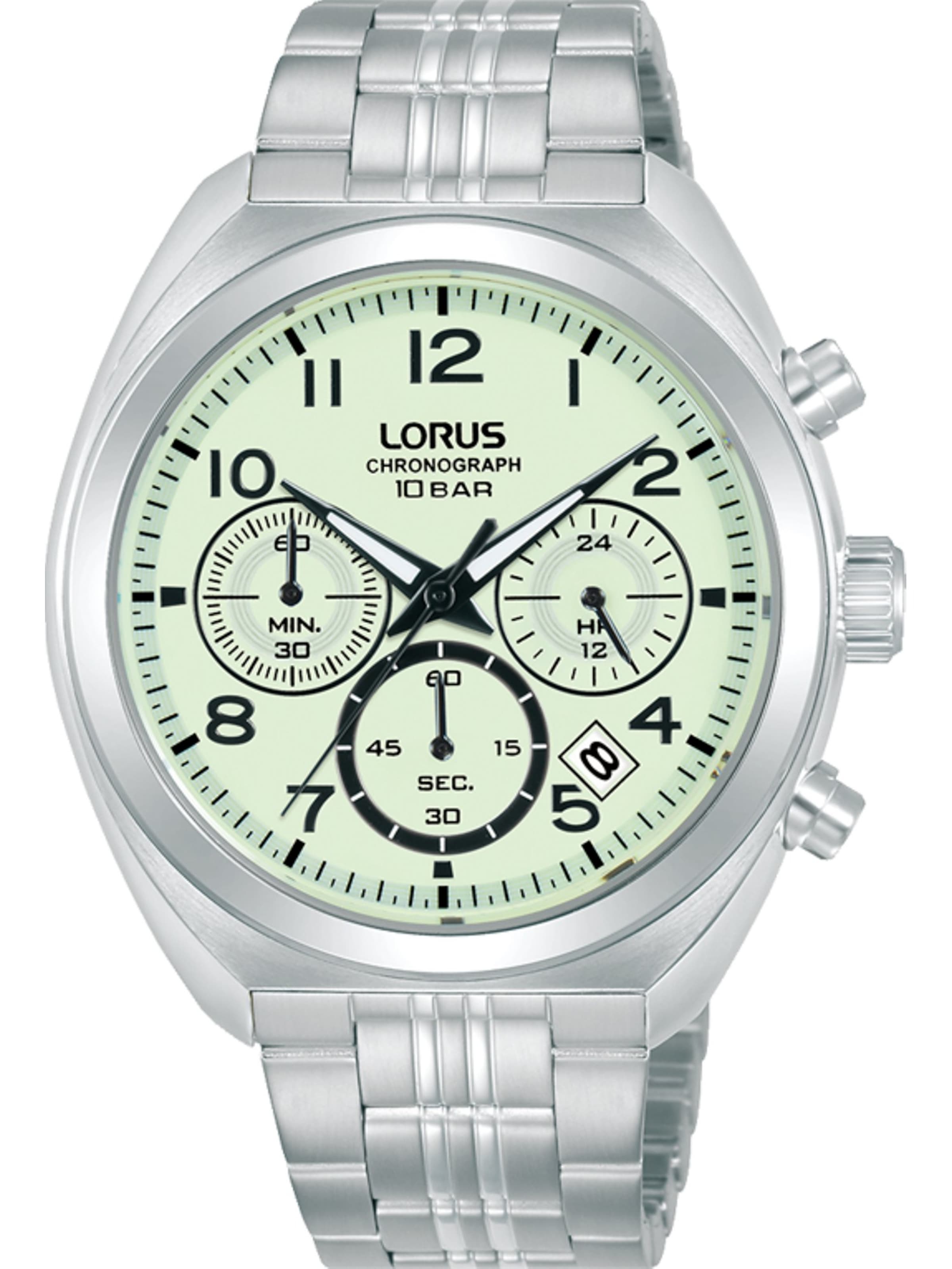 LORUS Uhr in Silber: Vorderseite