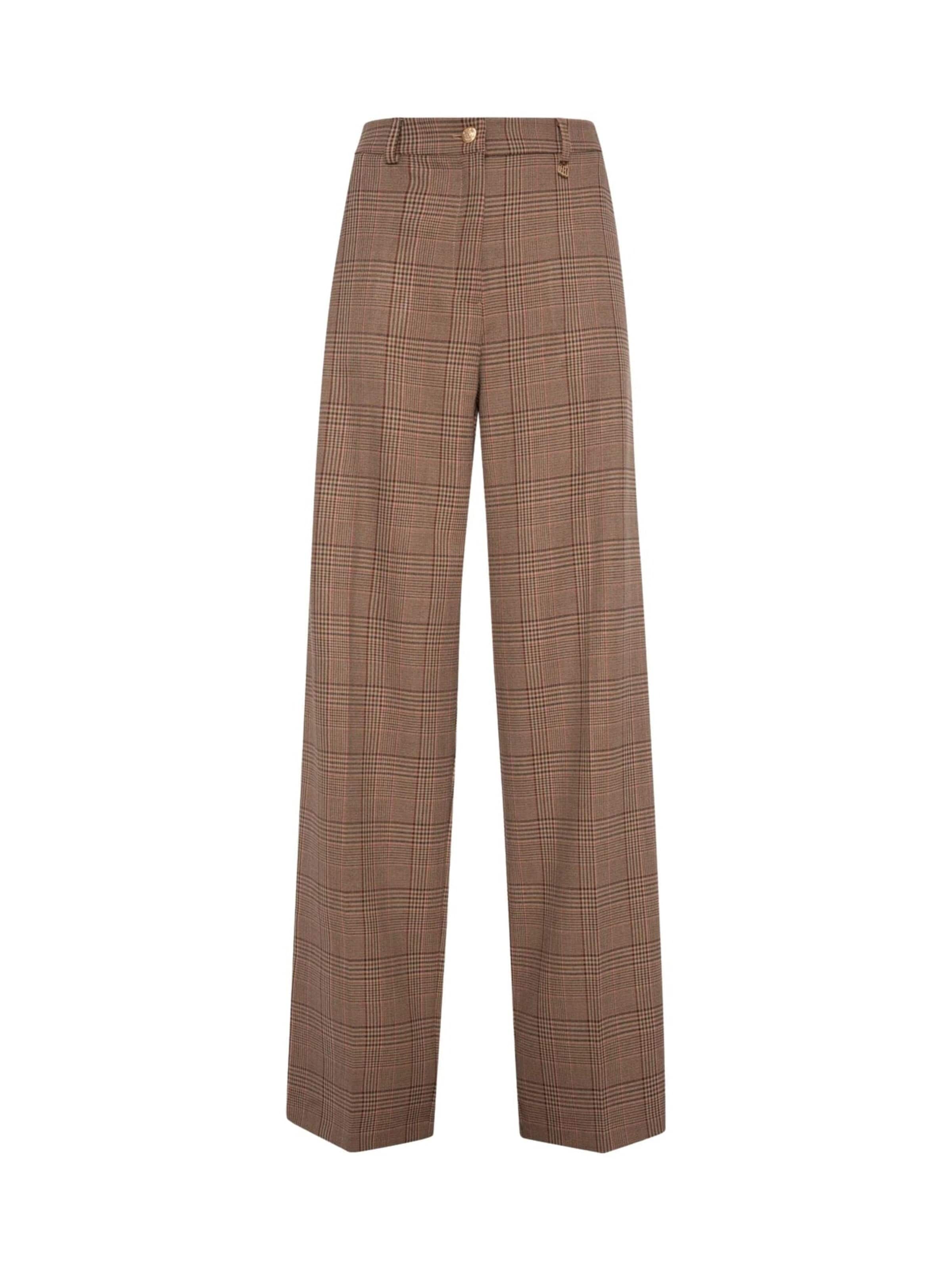 Baggy Pantaloni di Fracomina in marrone: frontale