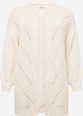 Z-One Knit Cardigan 'Birte' in Beige: front