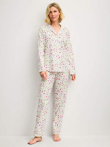 CALIDA Pyjama 'Cotton Special' in Roze
