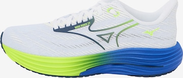 Chaussure de course 'WAVE RIDER' MIZUNO en blanc : devant