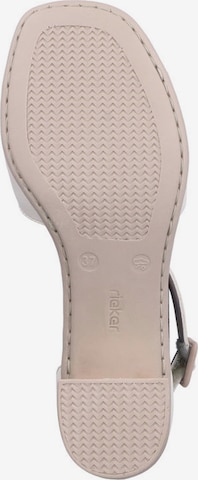 Rieker Strap Sandals in Beige