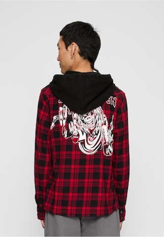 Brandit Between-season jacket in Red: front