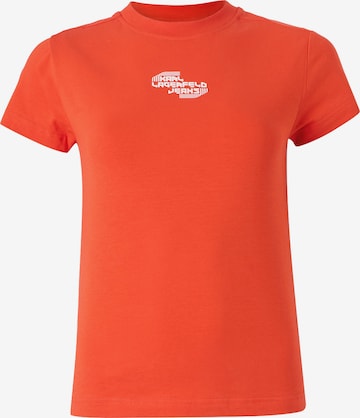 KARL LAGERFELD JEANSMajica - narančasta boja: prednji dio