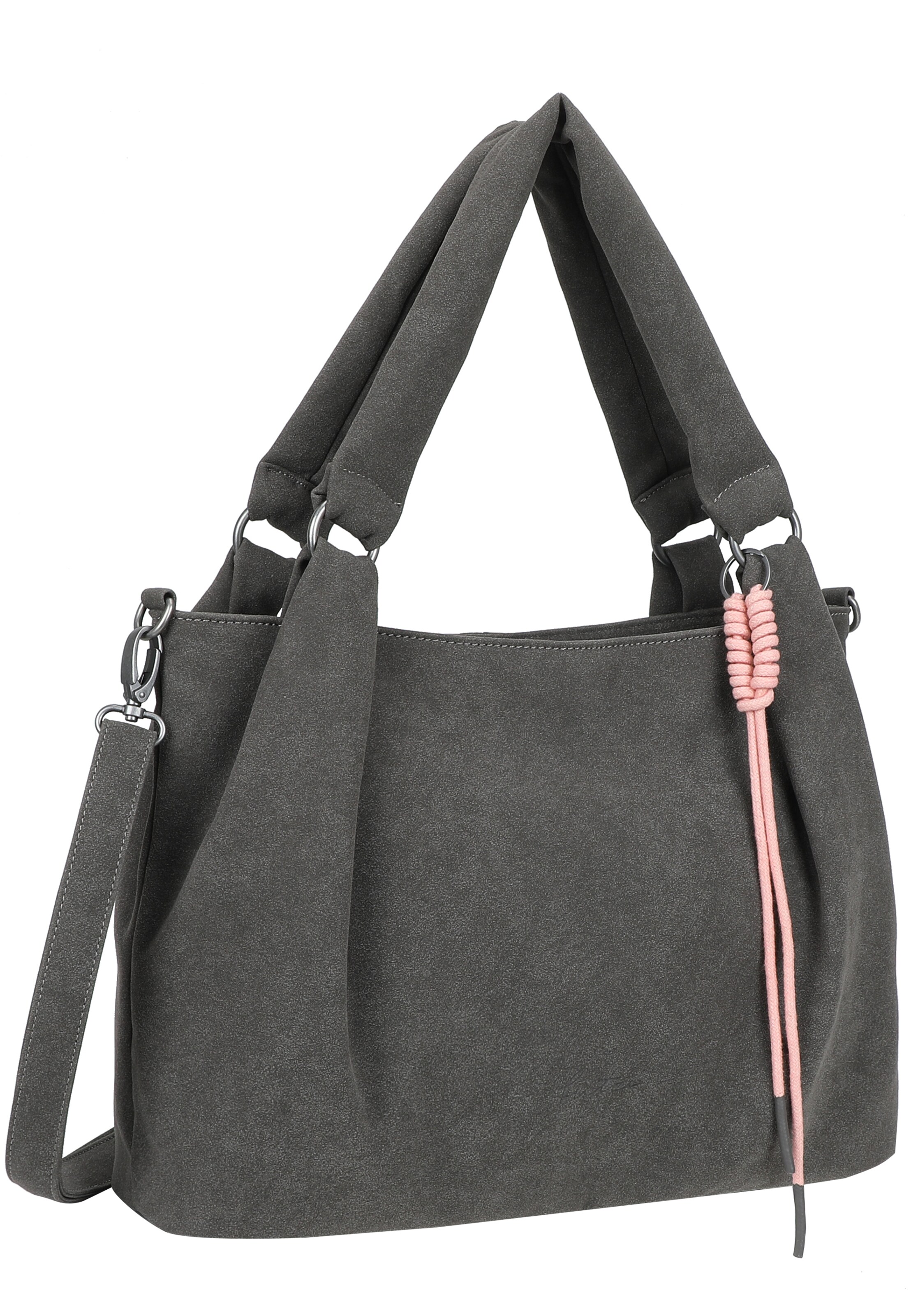 Shopper 'Sue03 Suede Jacky Soft' di Fritzi aus Preußen in grigio