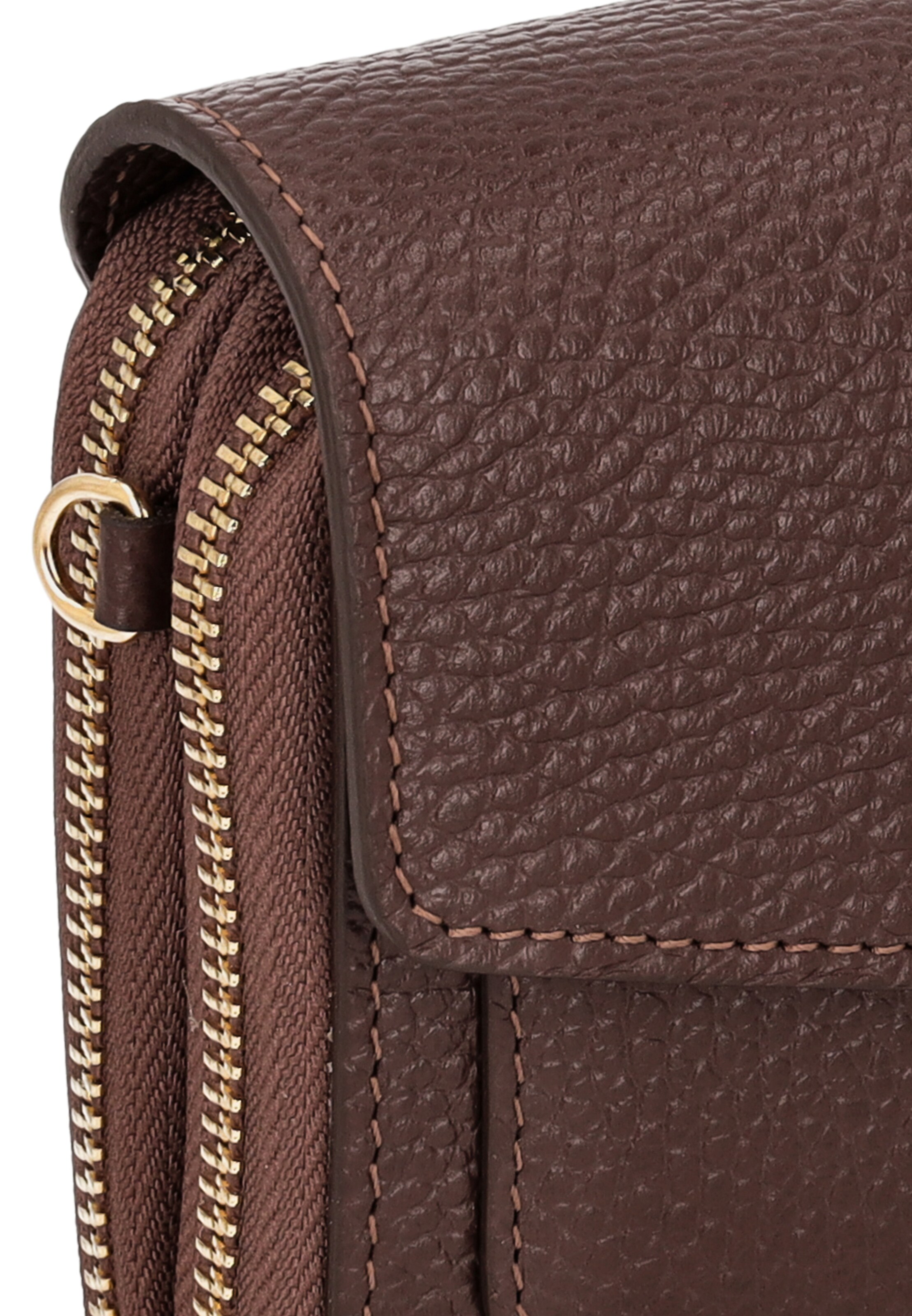 faina Clutch in Braun