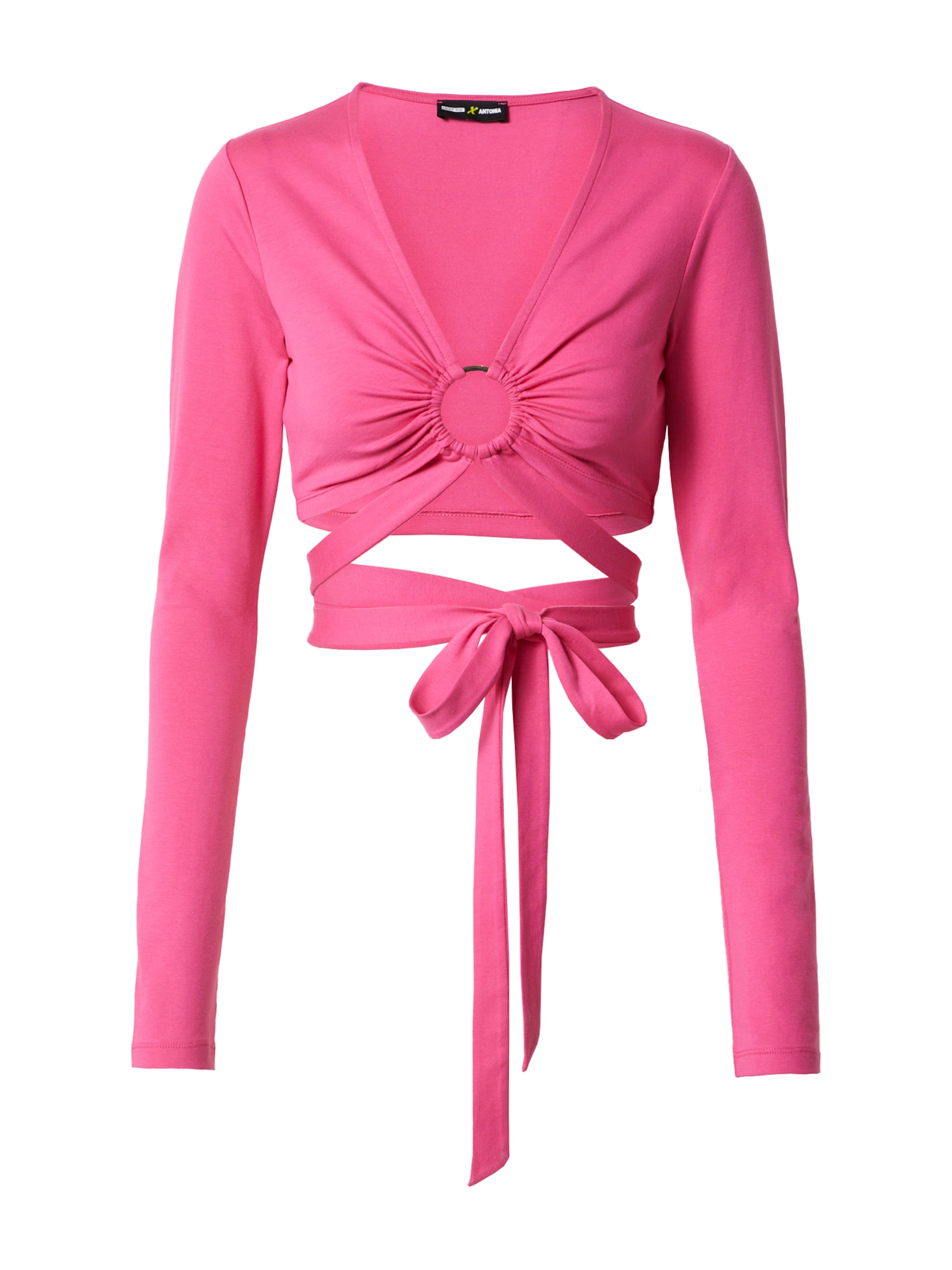 ABOUT YOU x Antonia Shirt 'Corin' in Pink: front