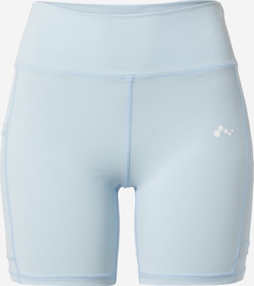 ONLY PLAY Skinny Športové nohavice 'SIENNA' - Modrá: predná strana