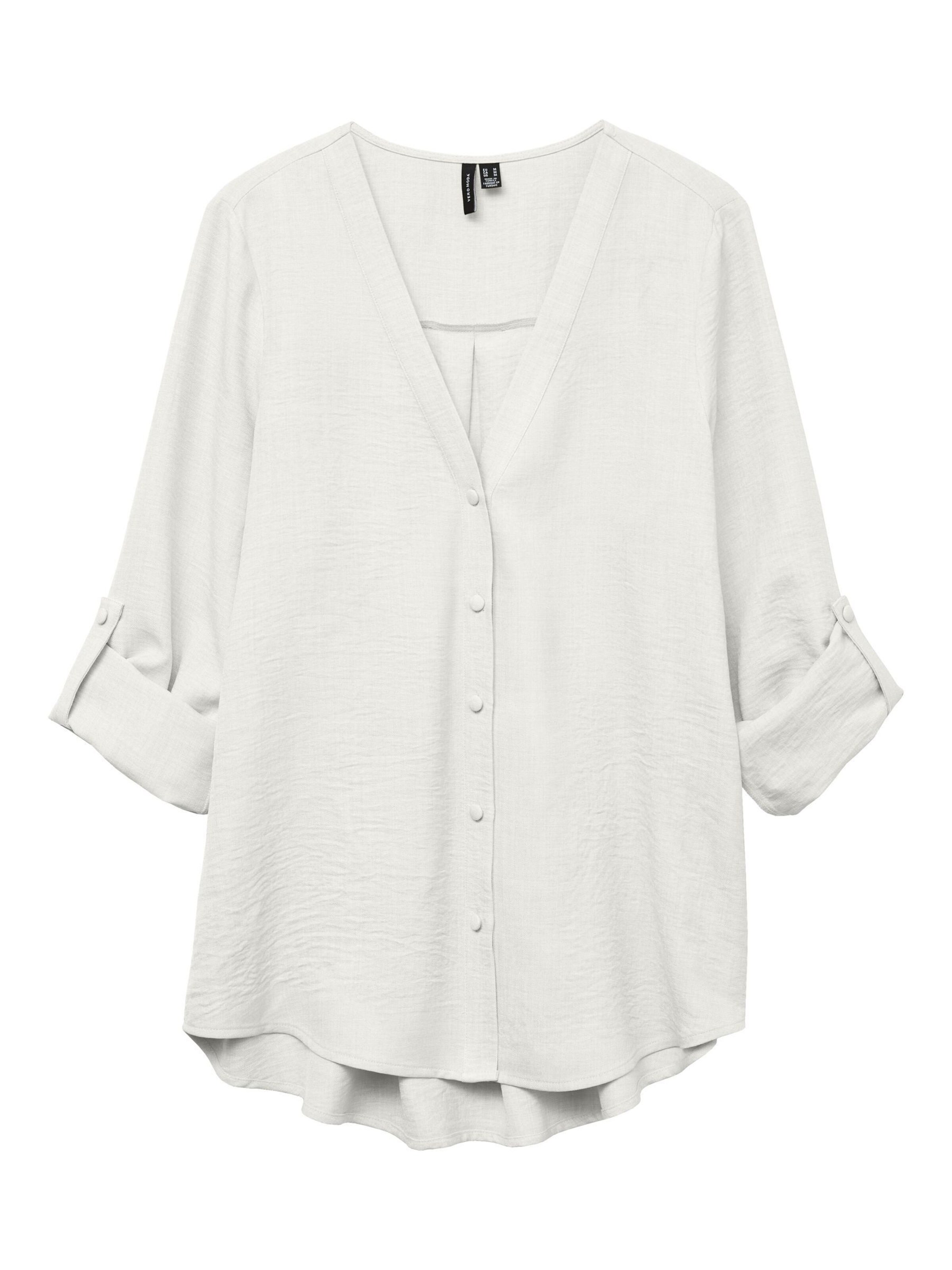 VERO MODA Blouse 'VMMelaney' in White: front