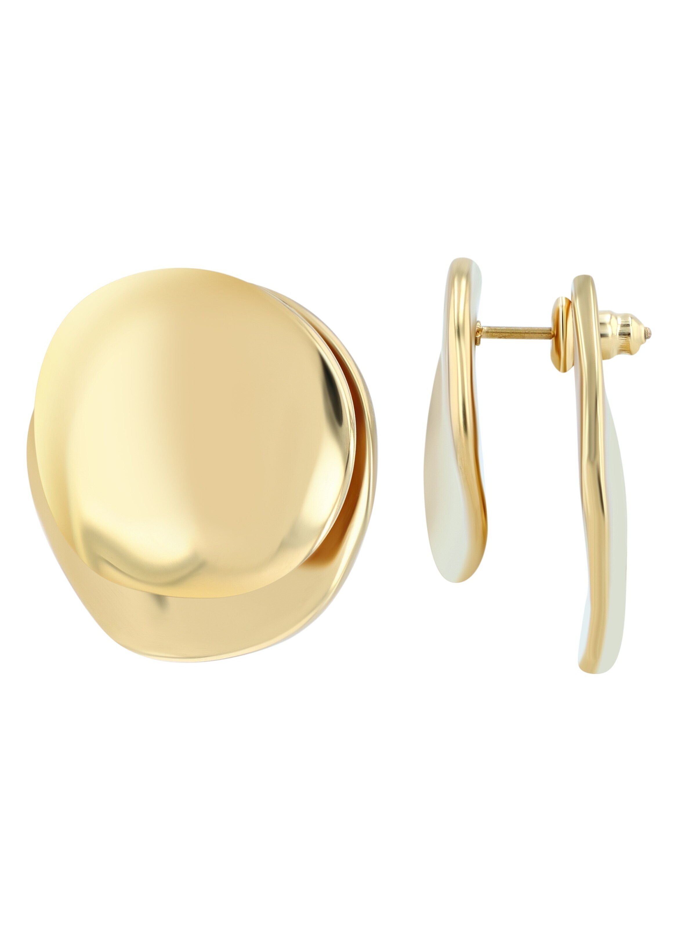 Akzent Ohrringe 'Valda, langlebig'‌‌‌‌‌‌‌‌ in Gold