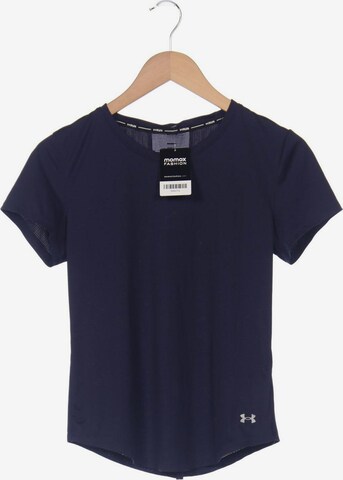 UNDER ARMOUR T-Shirt S in Blau: predná strana