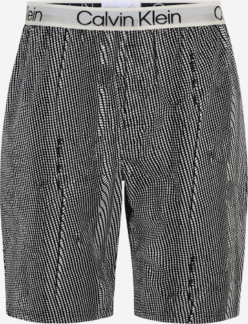 Pantalon de pyjama Calvin Klein Underwear en noir : devant