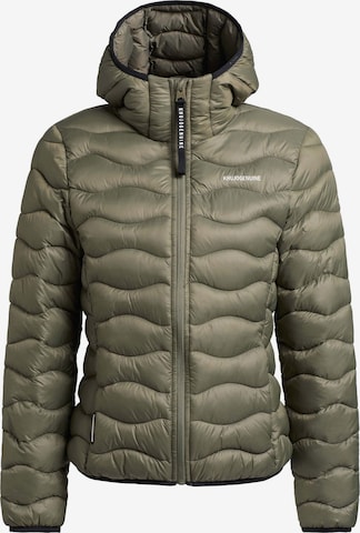 khujo Winter Jacket 'Nanna' in Green: front