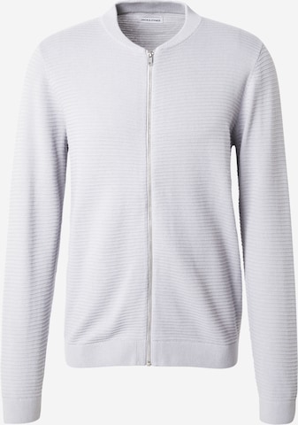 Giacca di felpa 'OTTO' di JACK & JONES in grigio: frontale