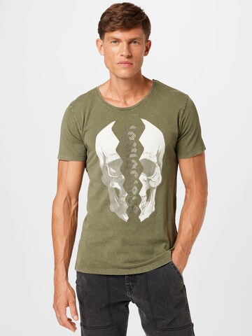 Key Largo - Camiseta en verde: frente
