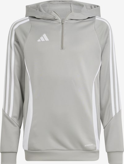 ADIDAS PERFORMANCE Sportska sweater majica veličine 116 u svijetlosiva / bijela, Pregled proizvoda