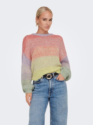 ONLY Pullover 'ALMIRA' in Lila: Vorderseite