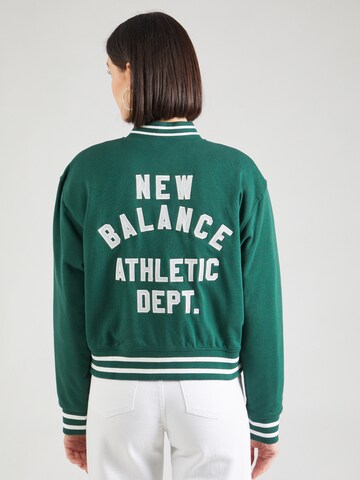 new balance Přechodná bunda 'Greatest Hit' – zelená: přední strana