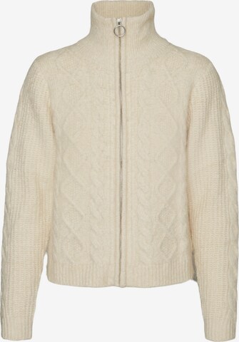 VERO MODA Gebreid vest 'ALBA' in Beige: voorkant